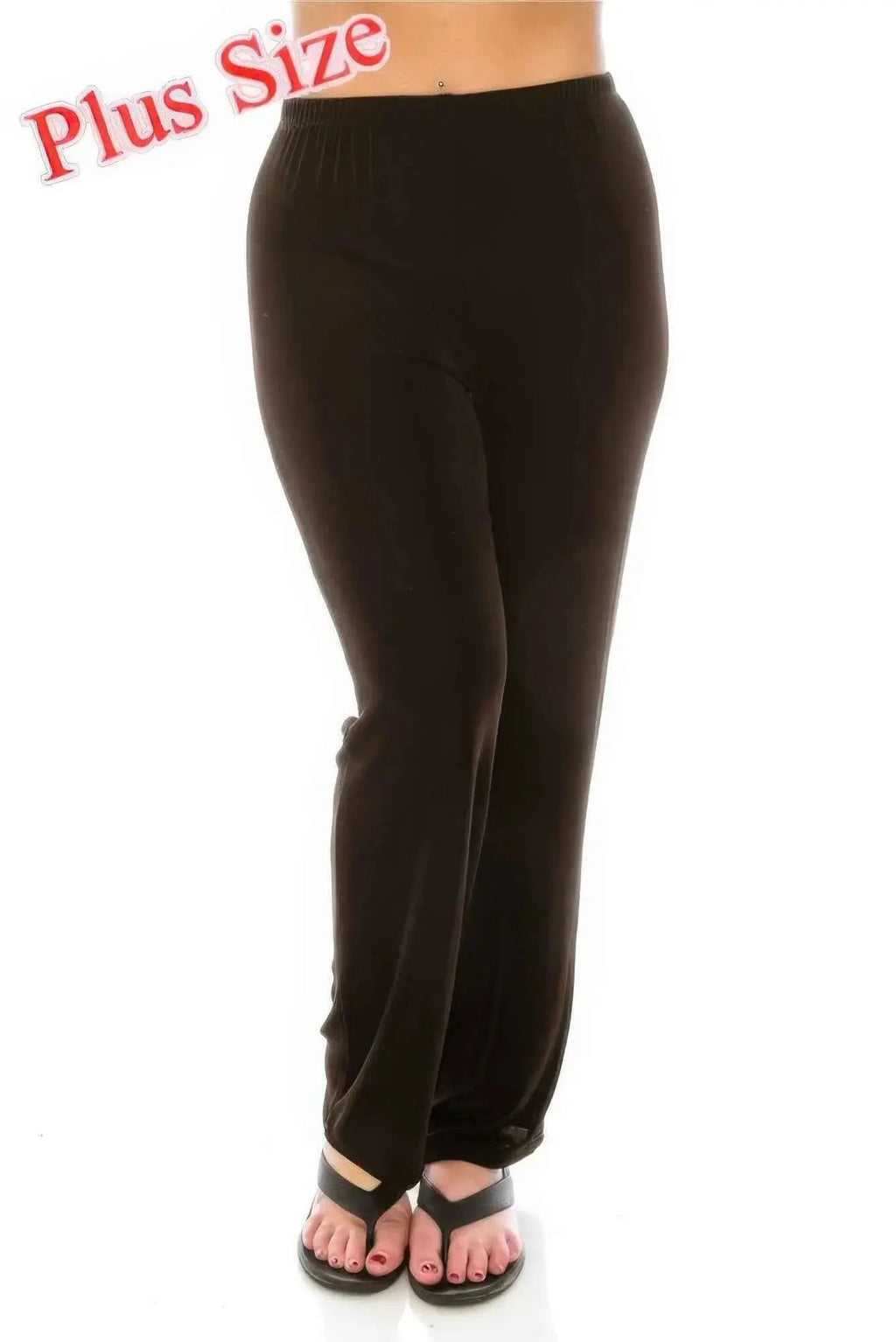 Jostar Stretchy Acetate Solid Long Plus Pants - Mr Lou’s Place