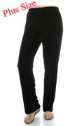 Jostar Stretchy Acetate Solid Long Plus Pants - Mr Lou’s Place