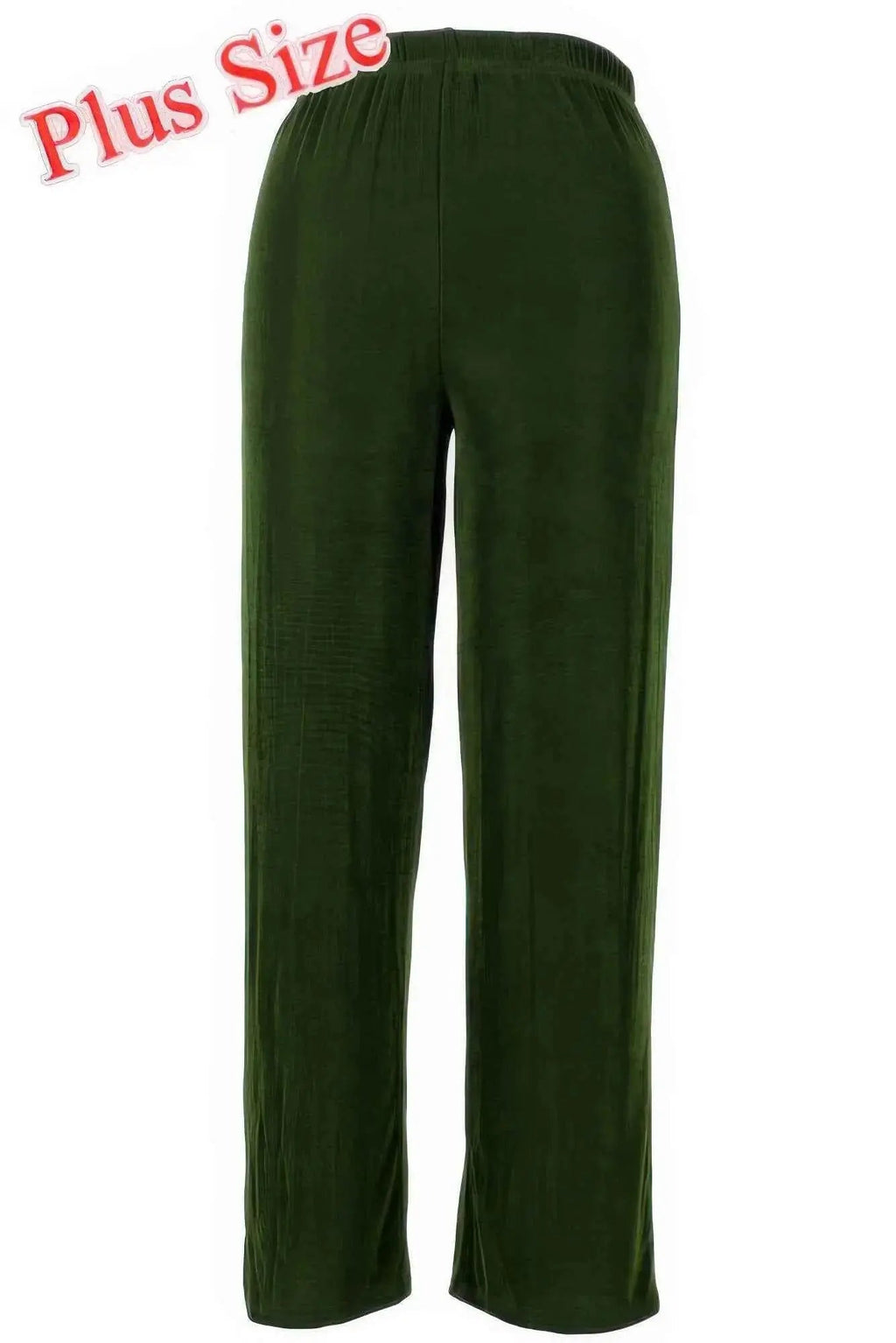 Jostar Stretchy Acetate Solid Long Plus Pants - Mr Lou’s Place