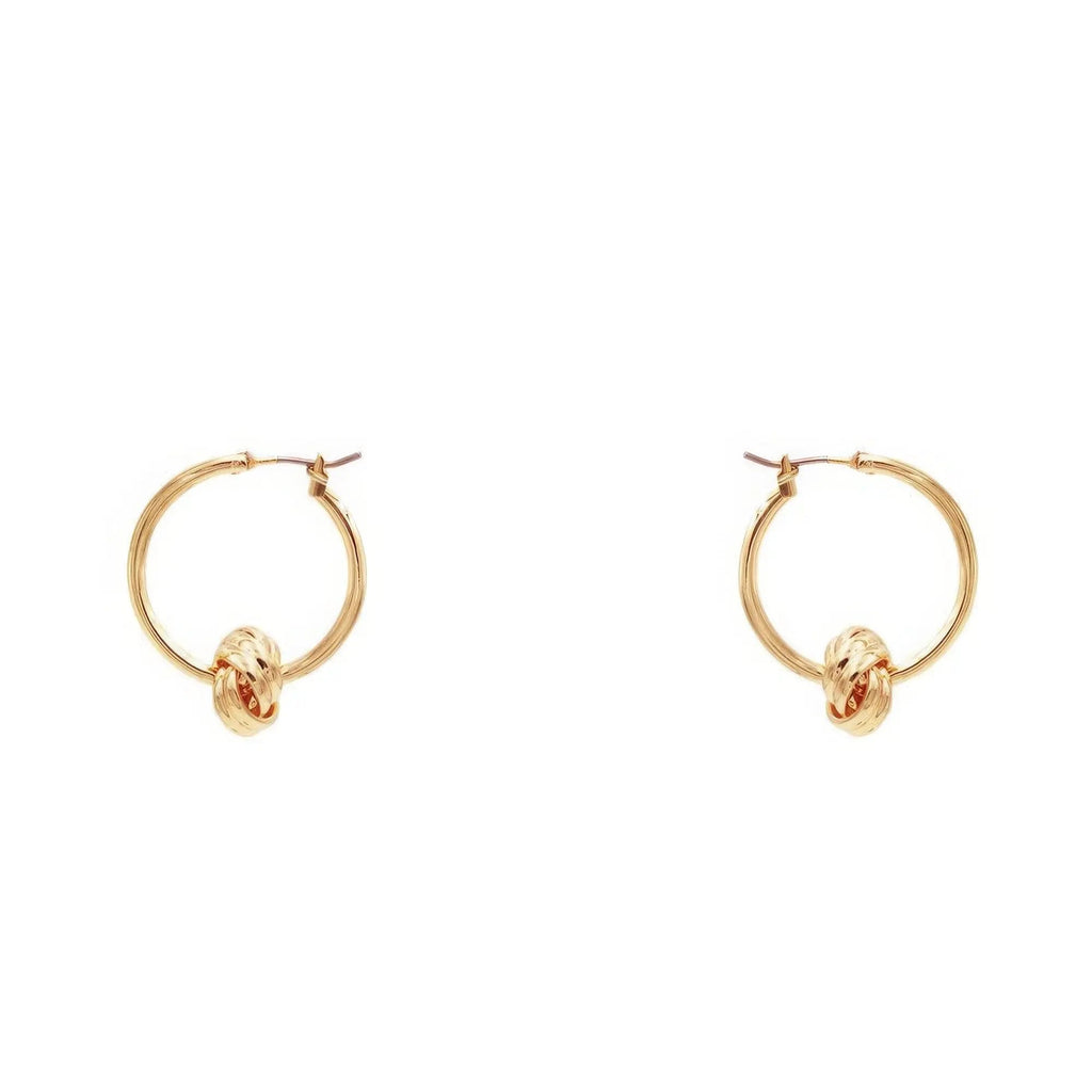 Knot Hoop Earring - Mr Lou’s Place