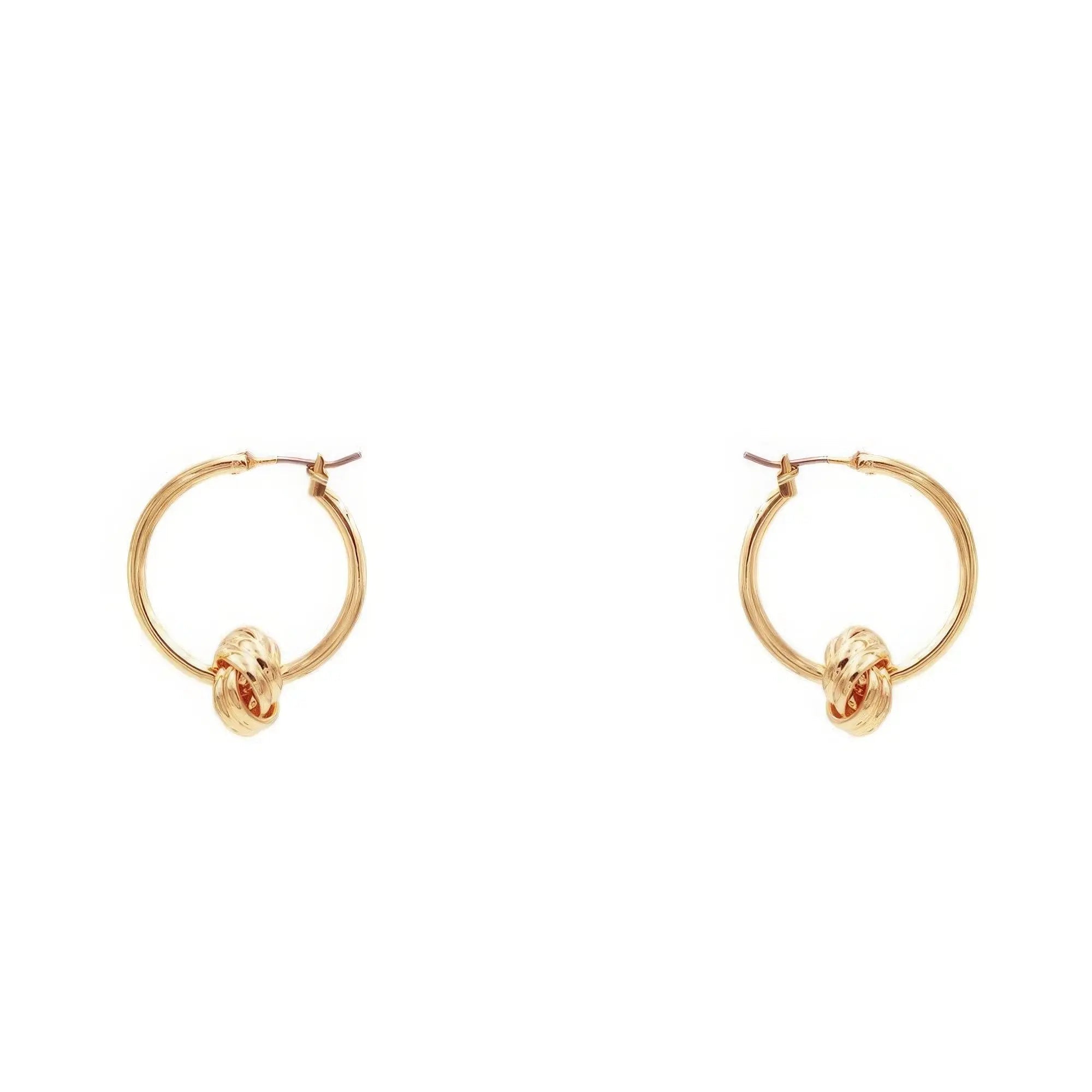 Knot Hoop Earring - Mr Lou’s Place