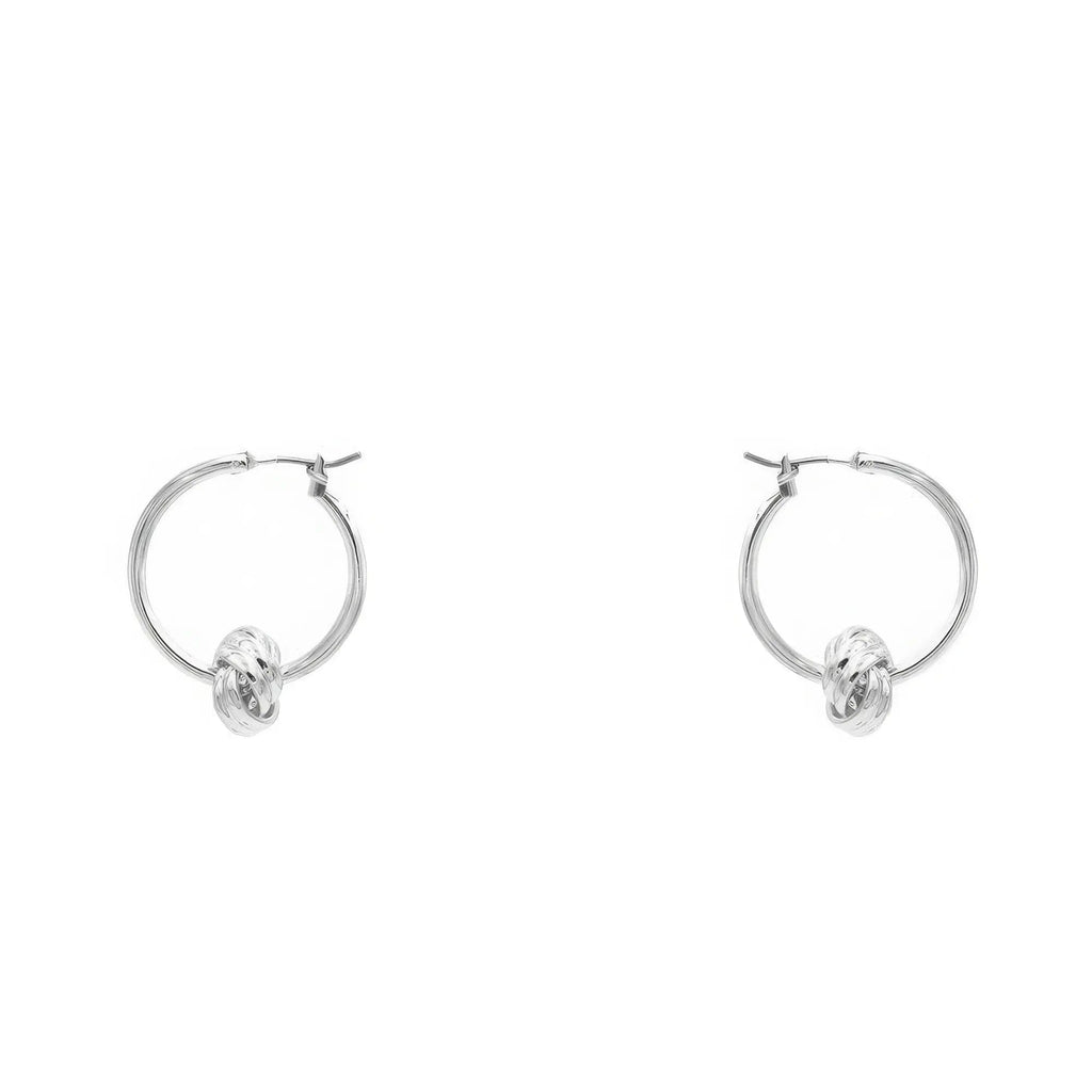 Knot Hoop Earring - Mr Lou’s Place
