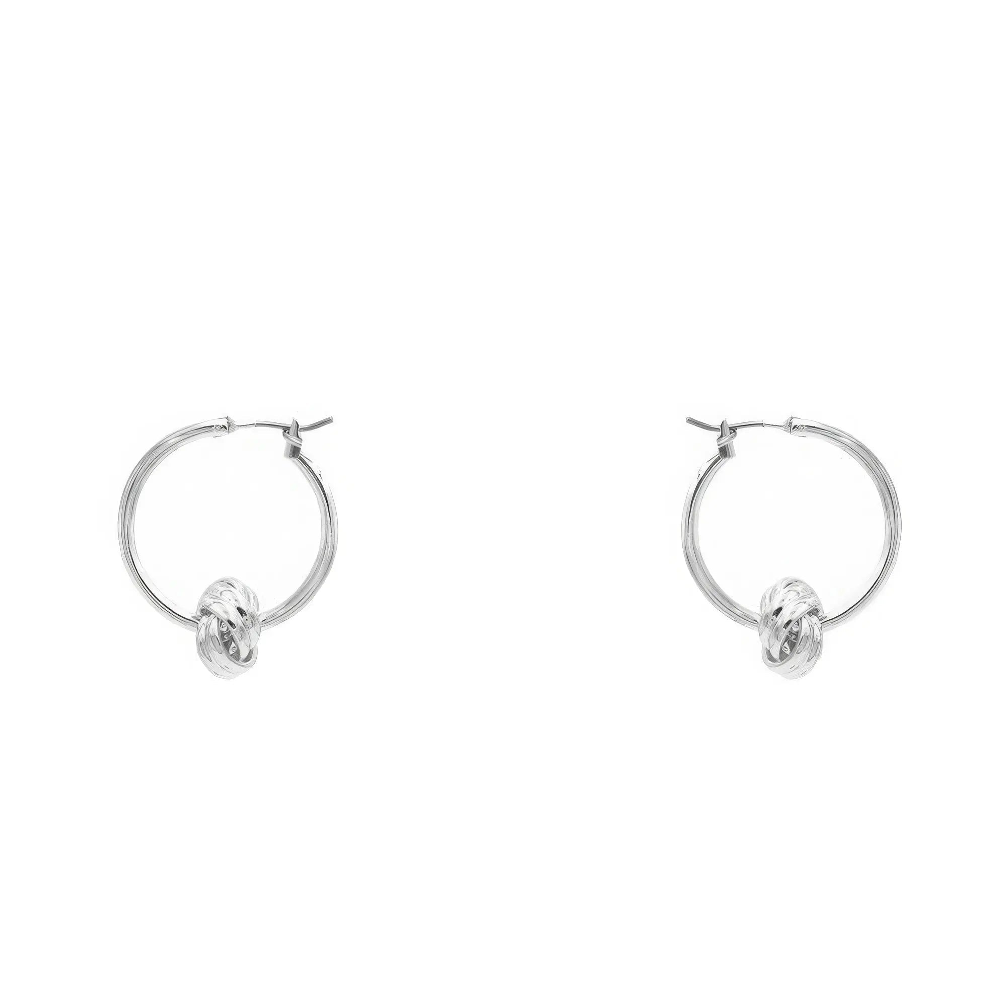 Knot Hoop Earring - Mr Lou’s Place