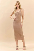 Lace Midi Dress - Mr Lou’s Place