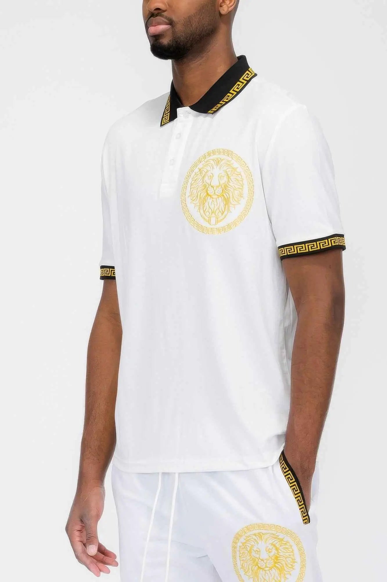 Lion Head Polo Shirt - Mr Lou’s Place