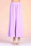 Matte Crepe Wide Leg Swing Pants - Mr Lou’s Place