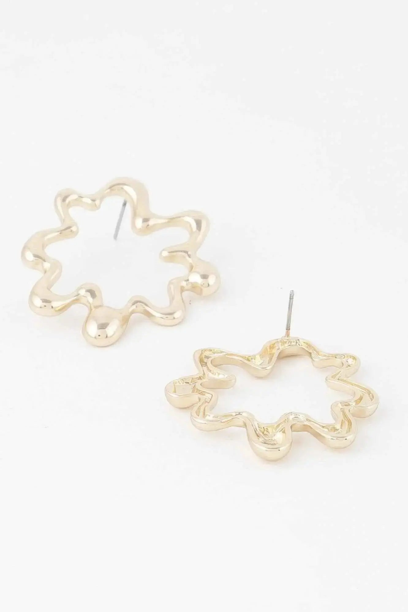 Melting Circular Earrings - Mr Lou’s Place
