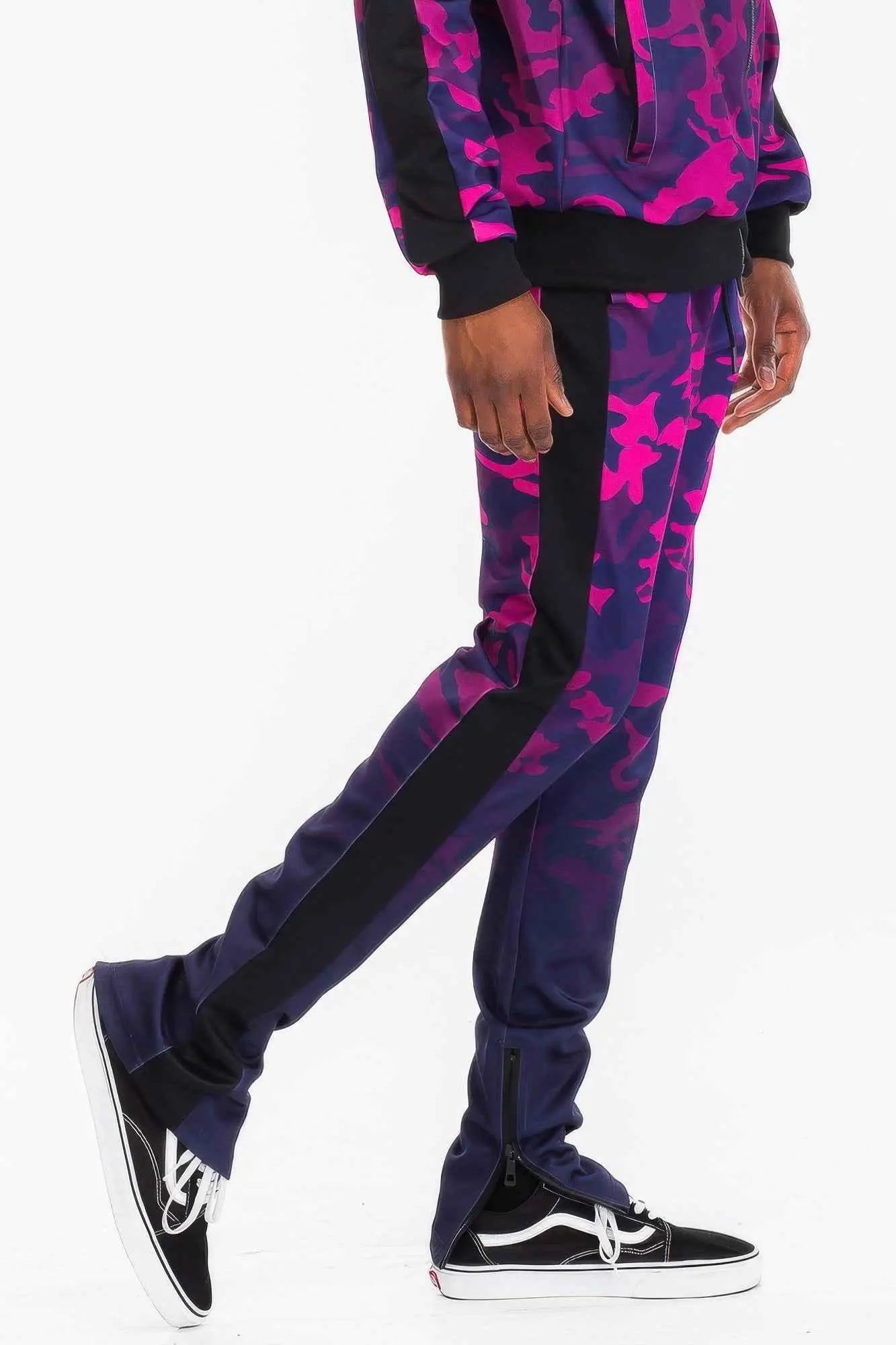 Mens Camo Ombre Print Track Pants - Mr Lou’s Place