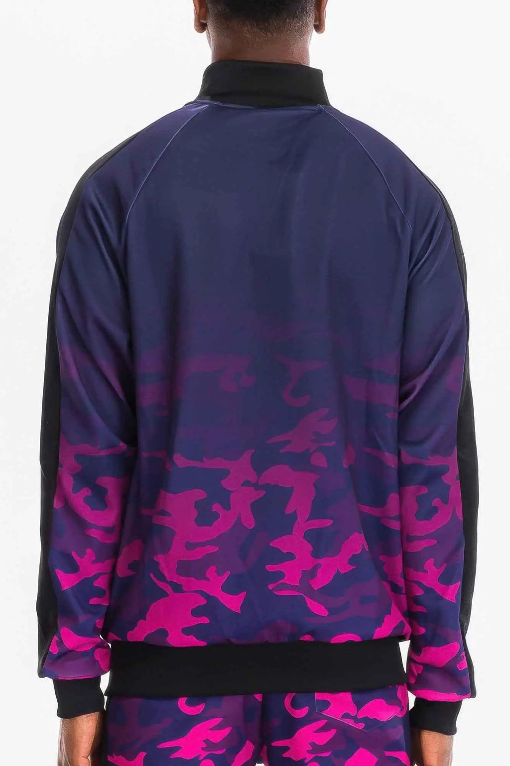 Mens Camo Ombre Track Jacket - Mr Lou’s Place