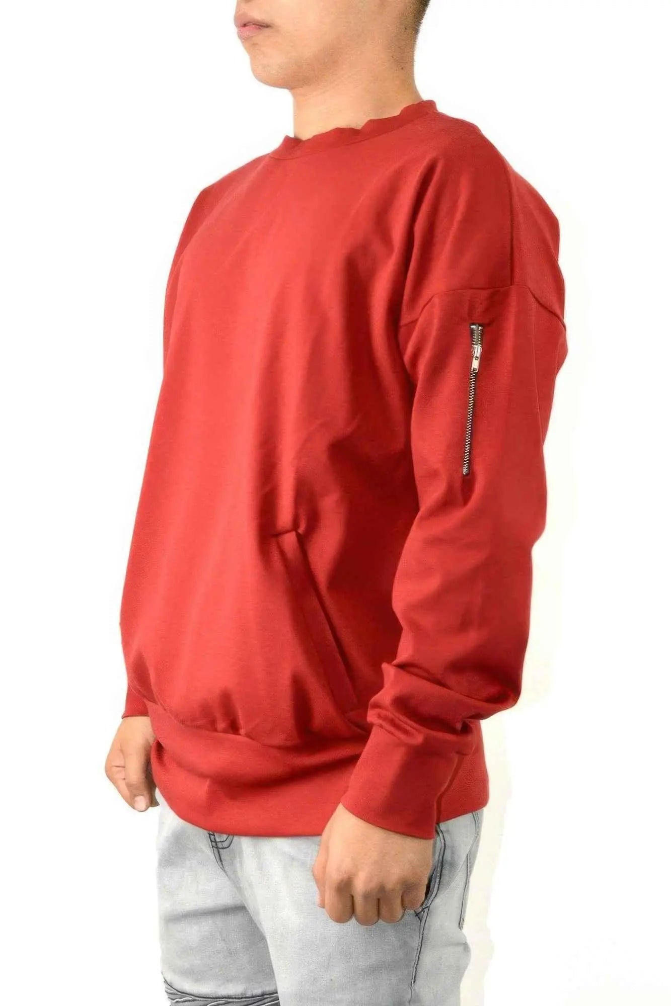 Men's Casual Long Sleeve Pullover Sweatshirts - Mr Lou’s Place