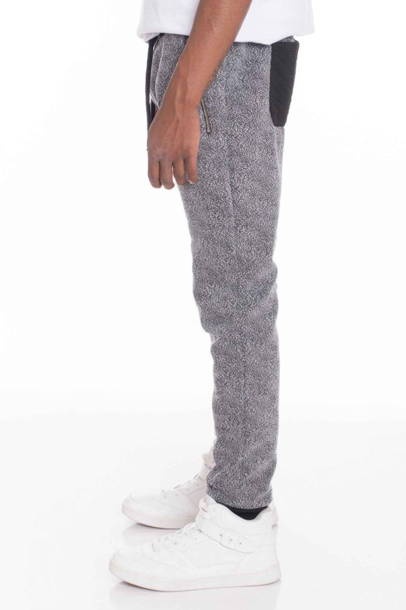 Mens Casual Marbled Sweat Pant Jogger - Mr Lou’s Place