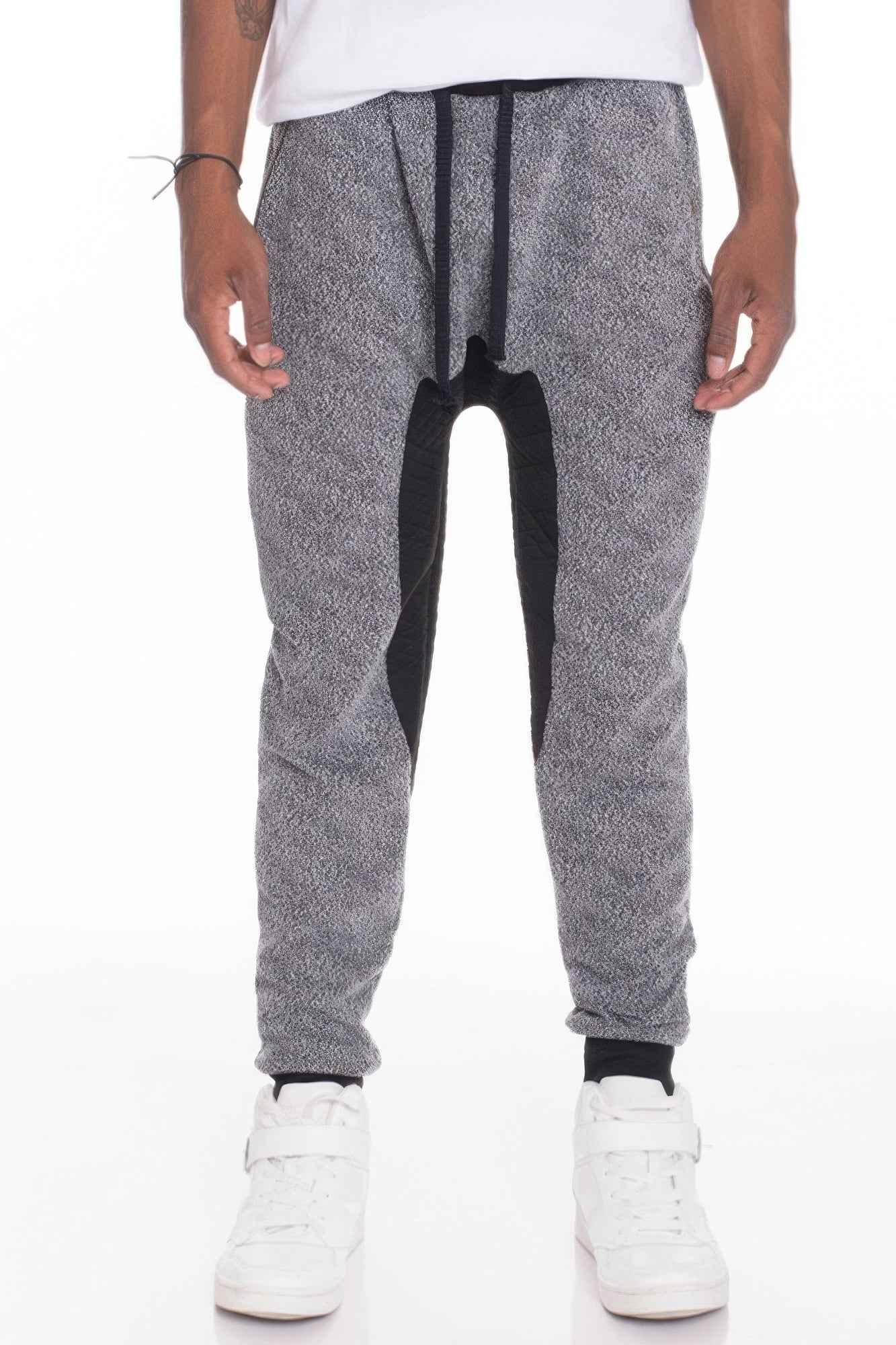 Mens Casual Marbled Sweat Pant Jogger - Mr Lou’s Place