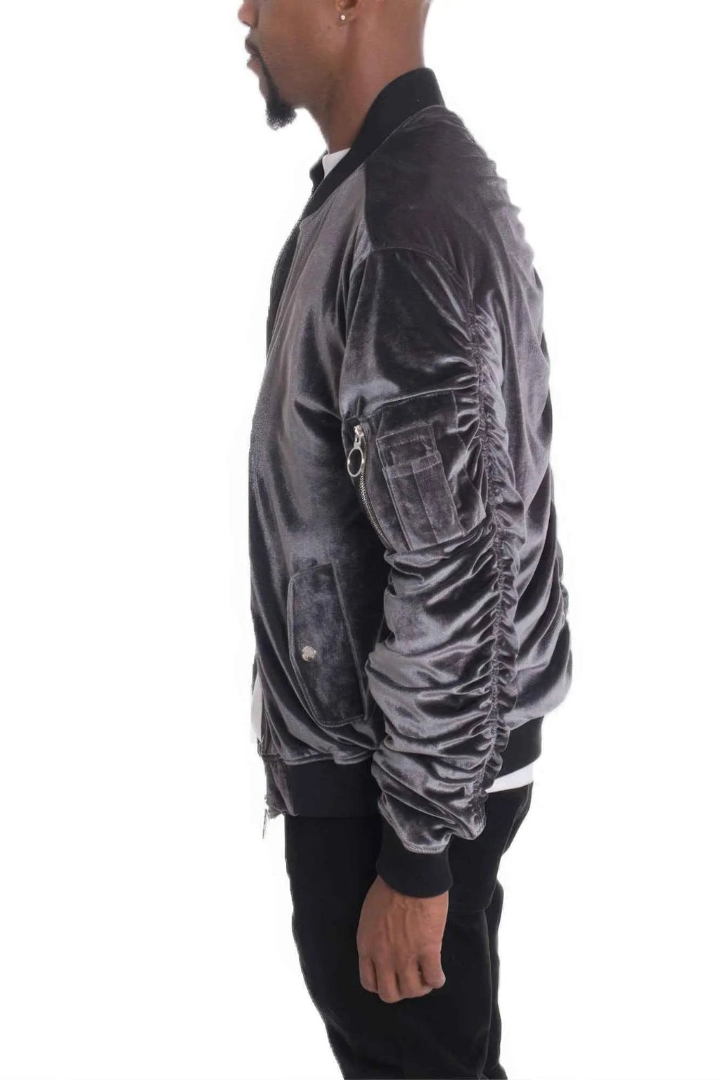 Men's Casual Slim Fit Bomber Jacket - Mr Lou’s Place