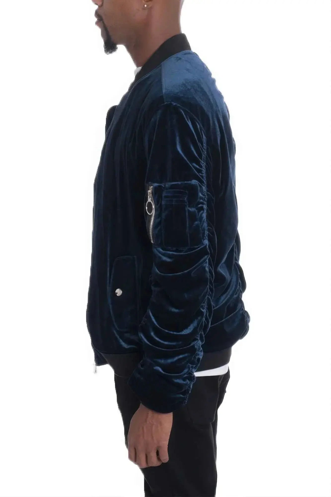 Men's Casual Slim Fit Bomber Jacket - Mr Lou’s Place
