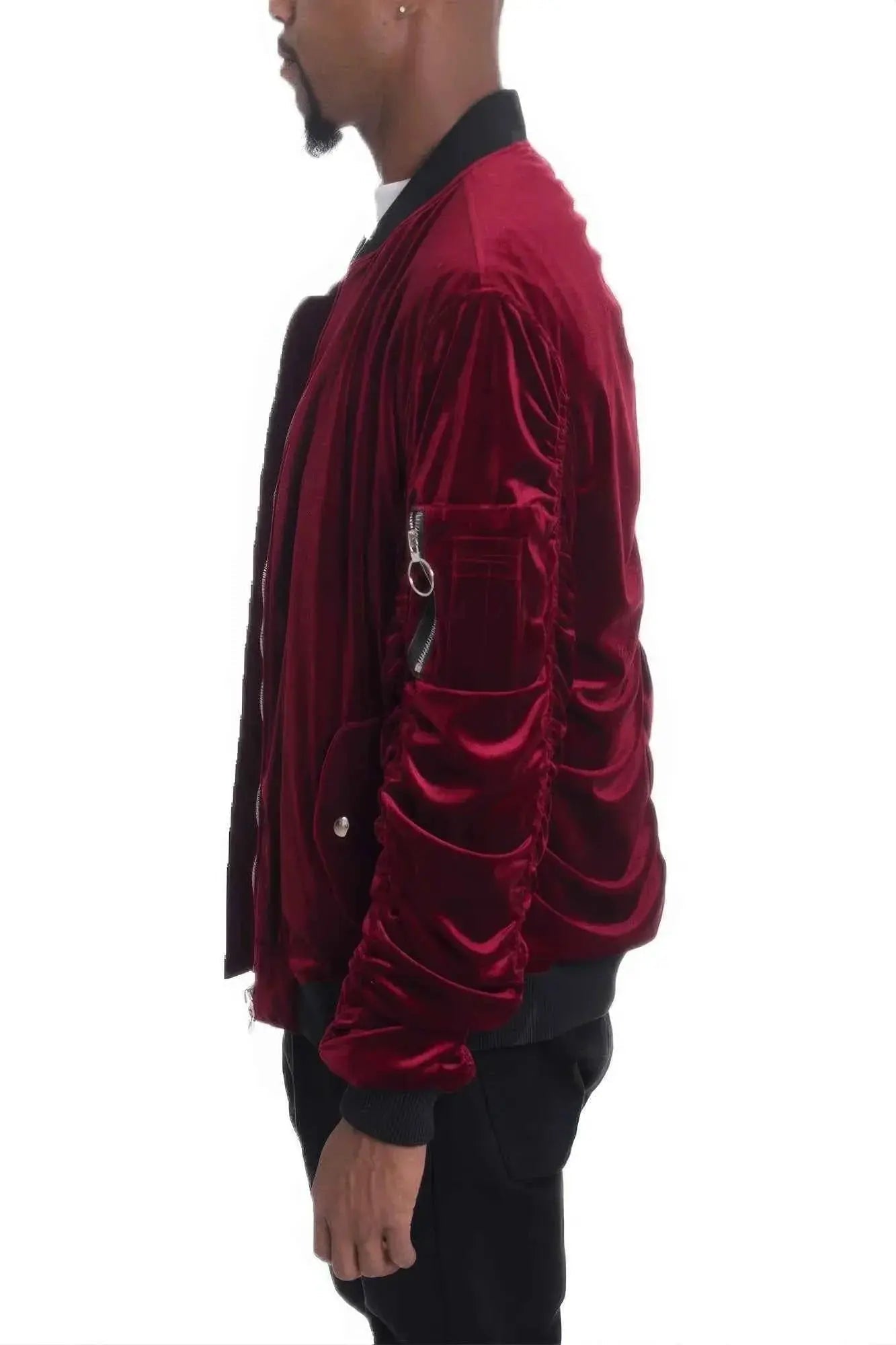 Men's Casual Slim Fit Bomber Jacket - Mr Lou’s Place
