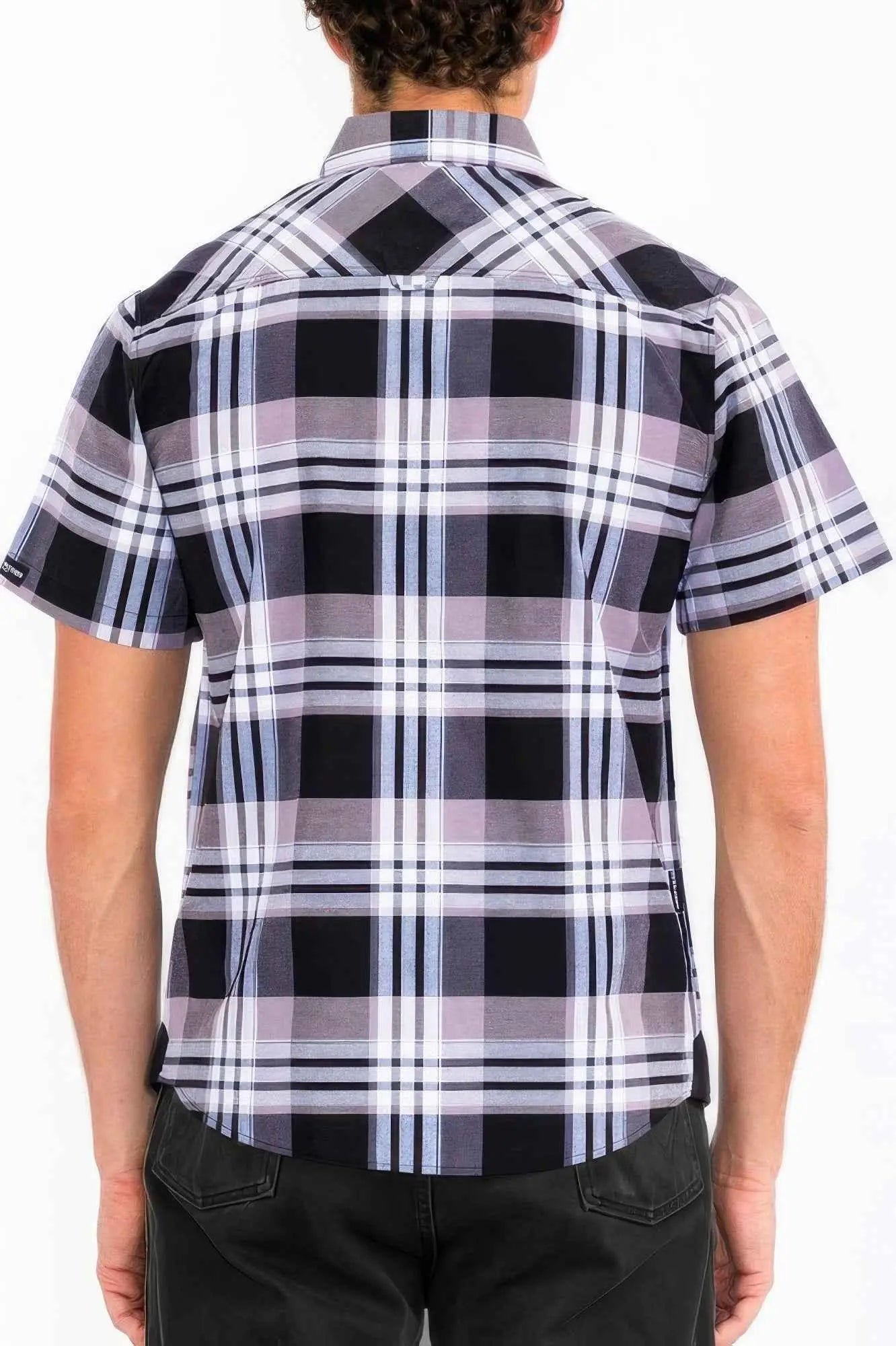 Mens Checkered Two Pocket Shirt - Mr Lou’s Place