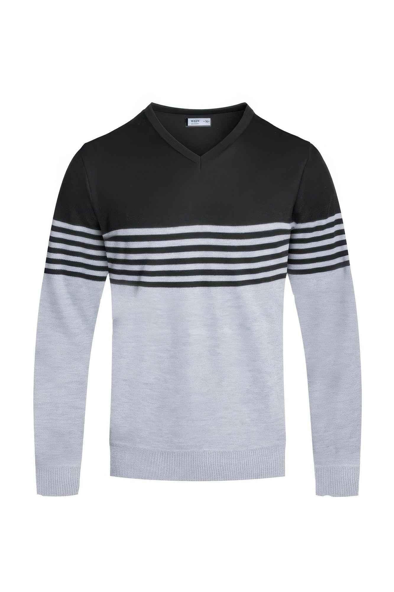 Mens Knit Vneck Pullover Sweater - Mr Lou’s Place