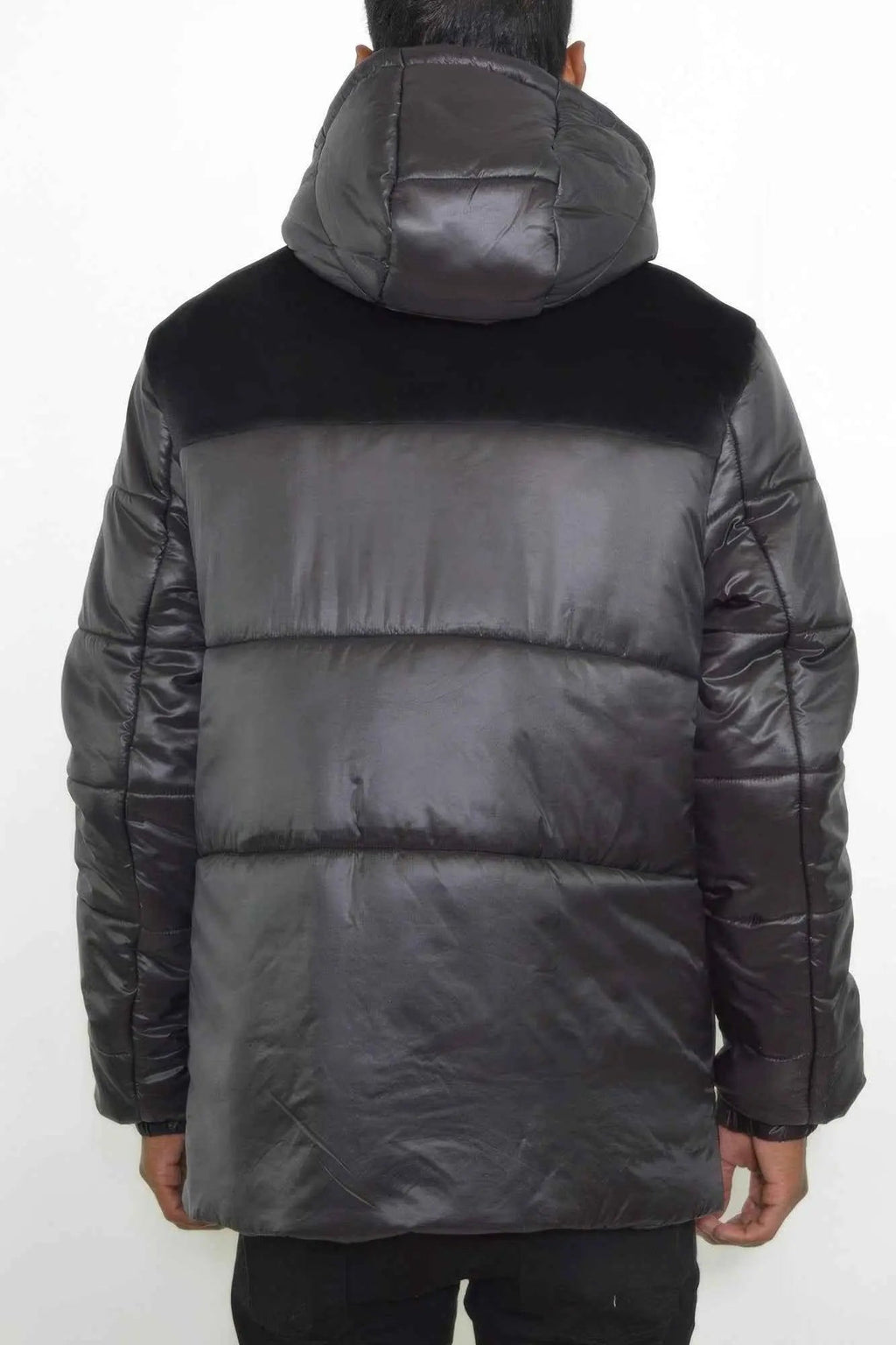 Mens Padded Buffle Puffer Jacket - Mr Lou’s Place