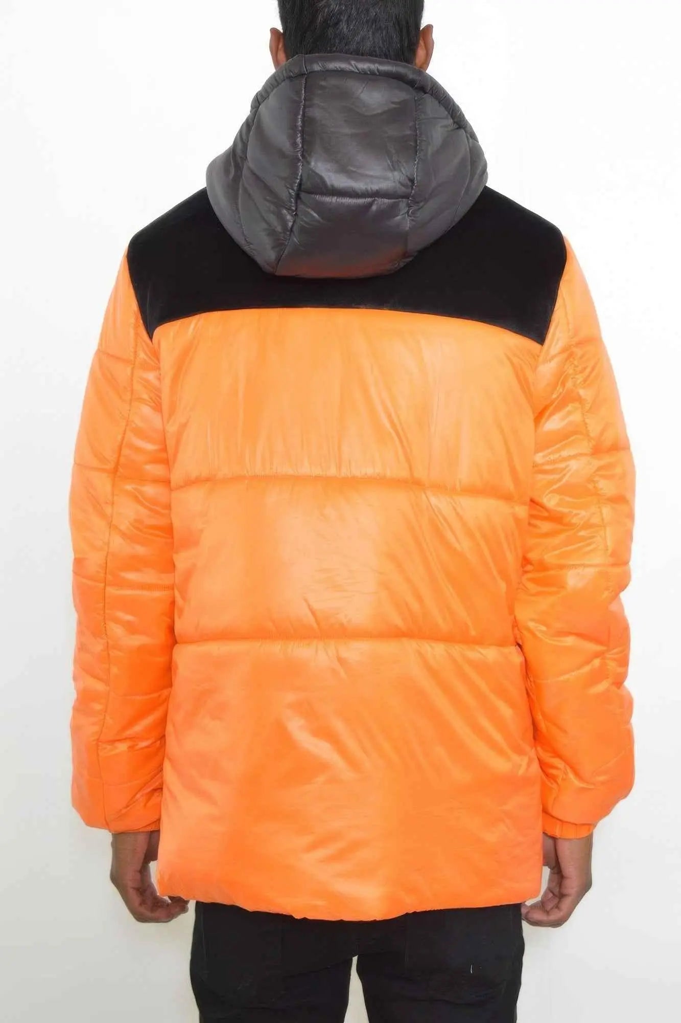 Mens Padded Buffle Puffer Jacket - Mr Lou’s Place