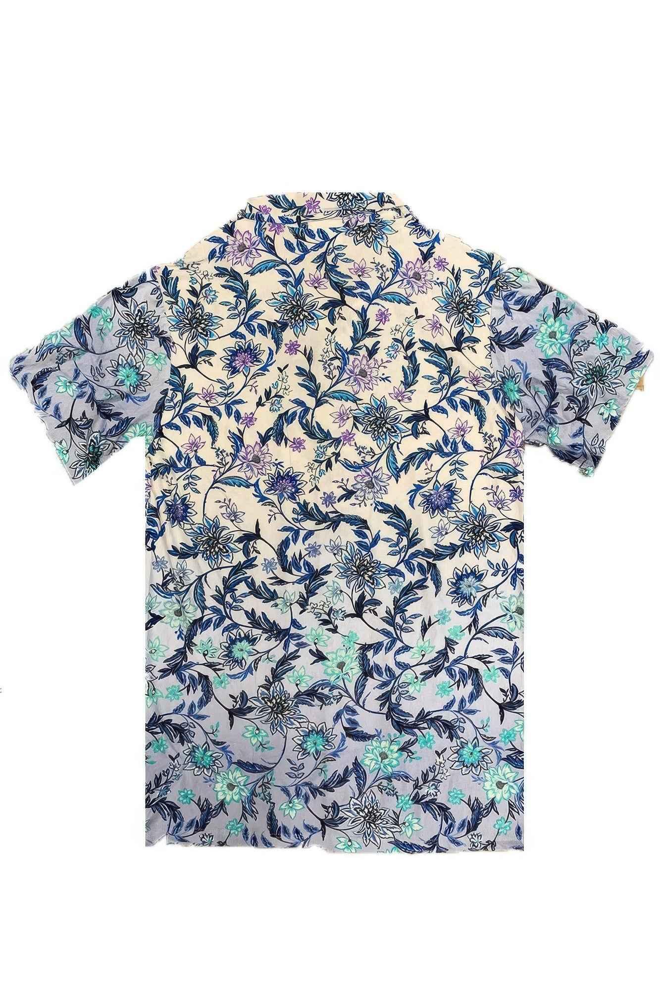 Mens Paisley Button Down Shirt - Mr Lou’s Place