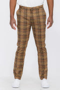 Mens Plaid Trouser Pants - Mr Lou’s Place