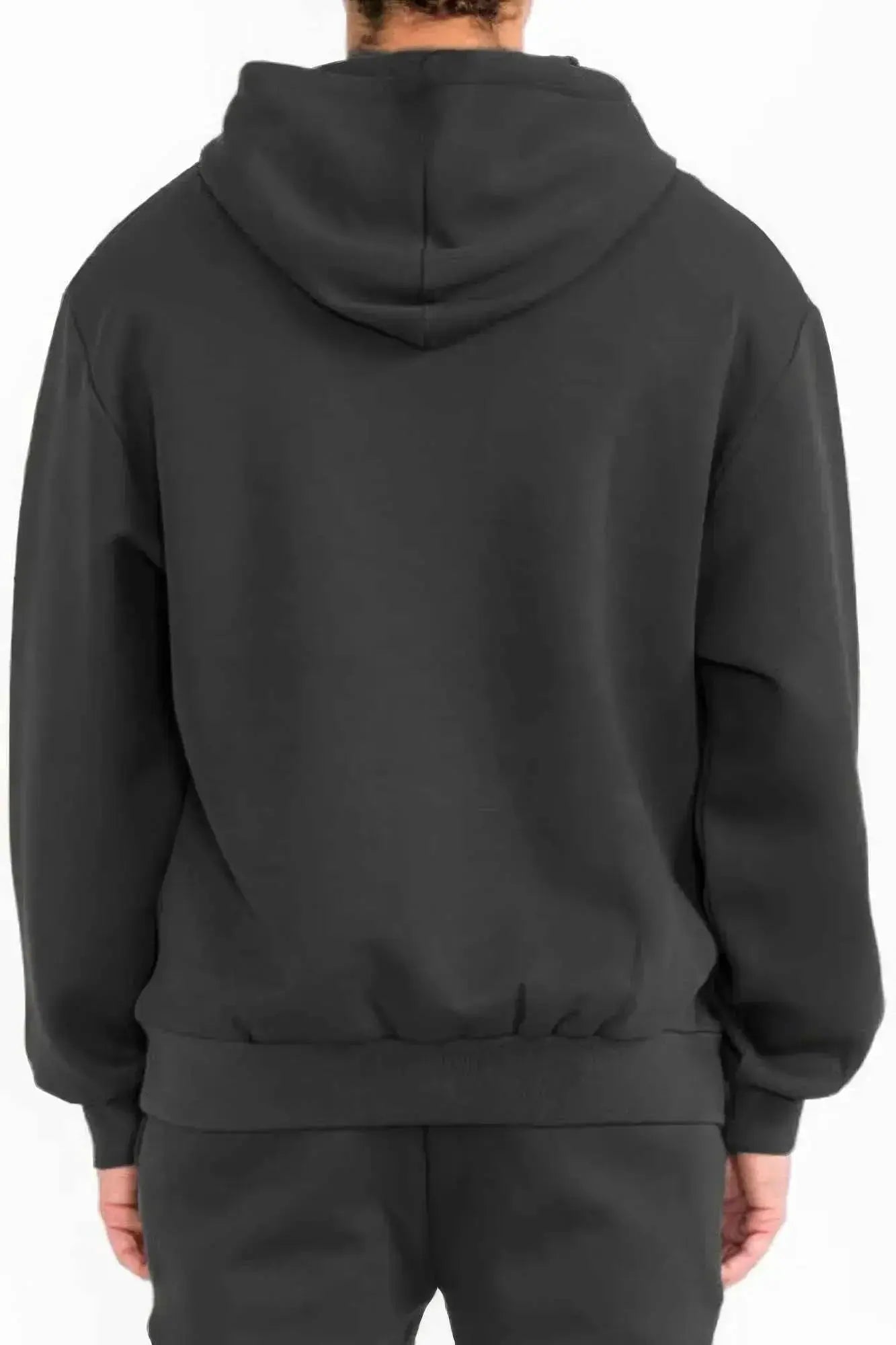 Mens Solid Tech Fleece Hoodie - Mr Lou’s Place