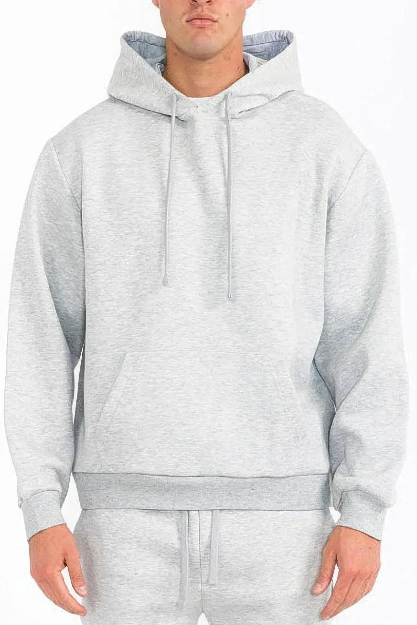 Mens Solid Tech Fleece Hoodie - Mr Lou’s Place