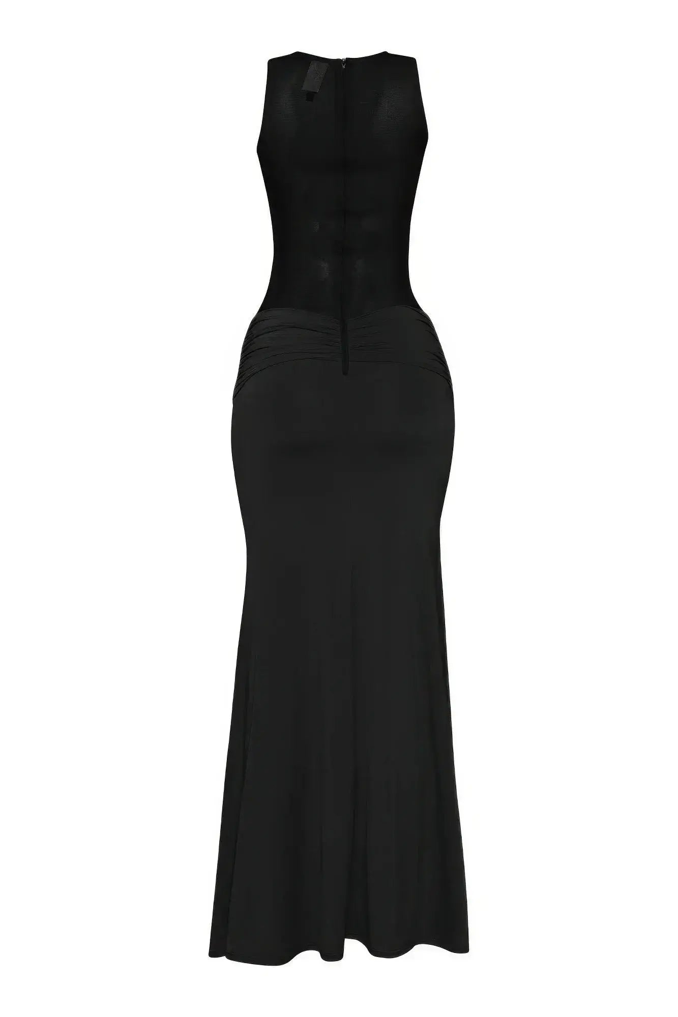 Mesh Contrast Rube Maxi Dress - Mr Lou’s Place