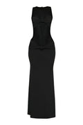 Mesh Contrast Rube Maxi Dress - Mr Lou’s Place