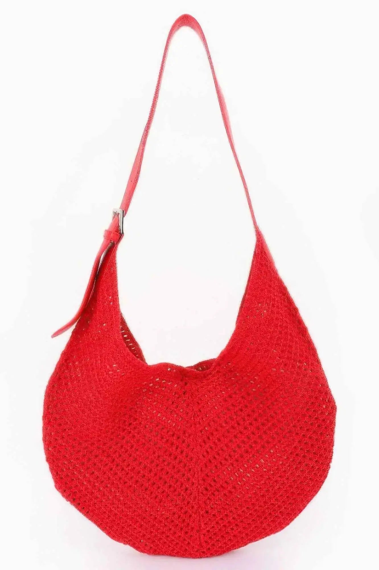 Mesh Crochet Shoulder With Pouch - Mr Lou’s Place