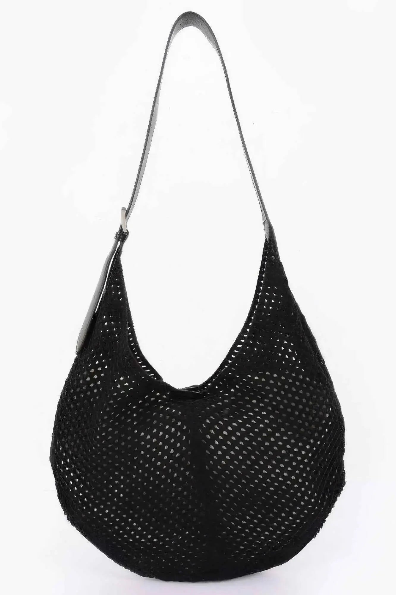 Mesh Crochet Shoulder With Pouch - Mr Lou’s Place