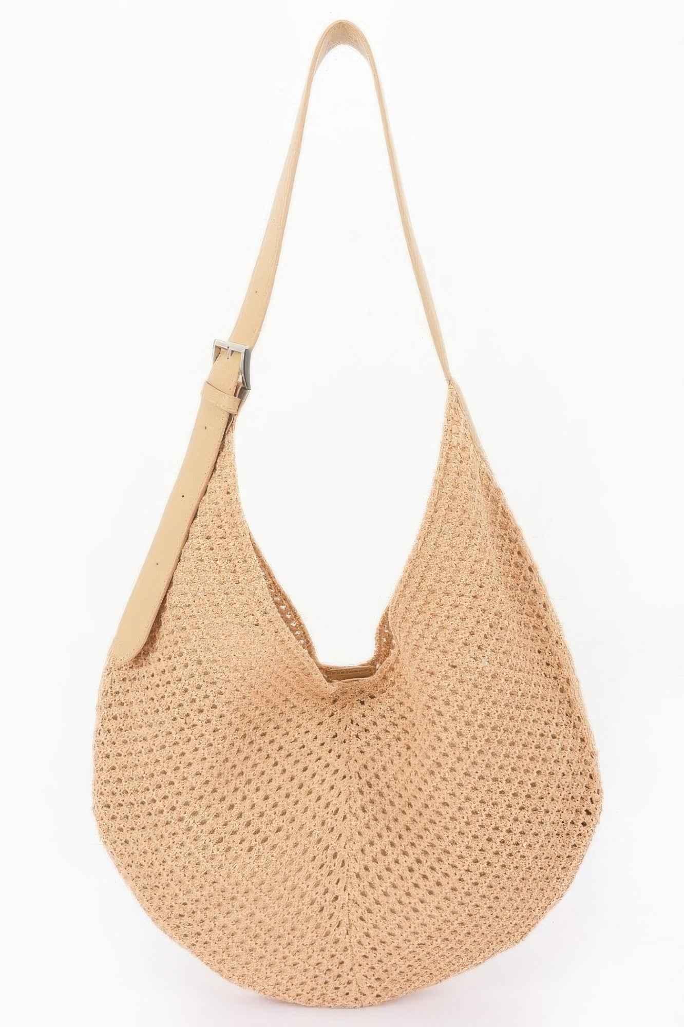 Mesh Crochet Shoulder With Pouch - Mr Lou’s Place