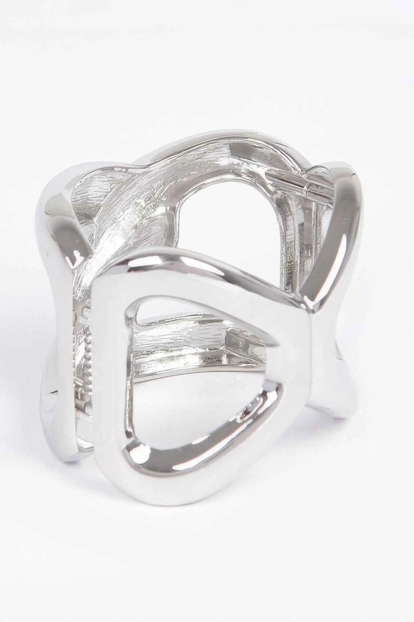 Metal Srping Hinge Cuff - Mr Lou’s Place