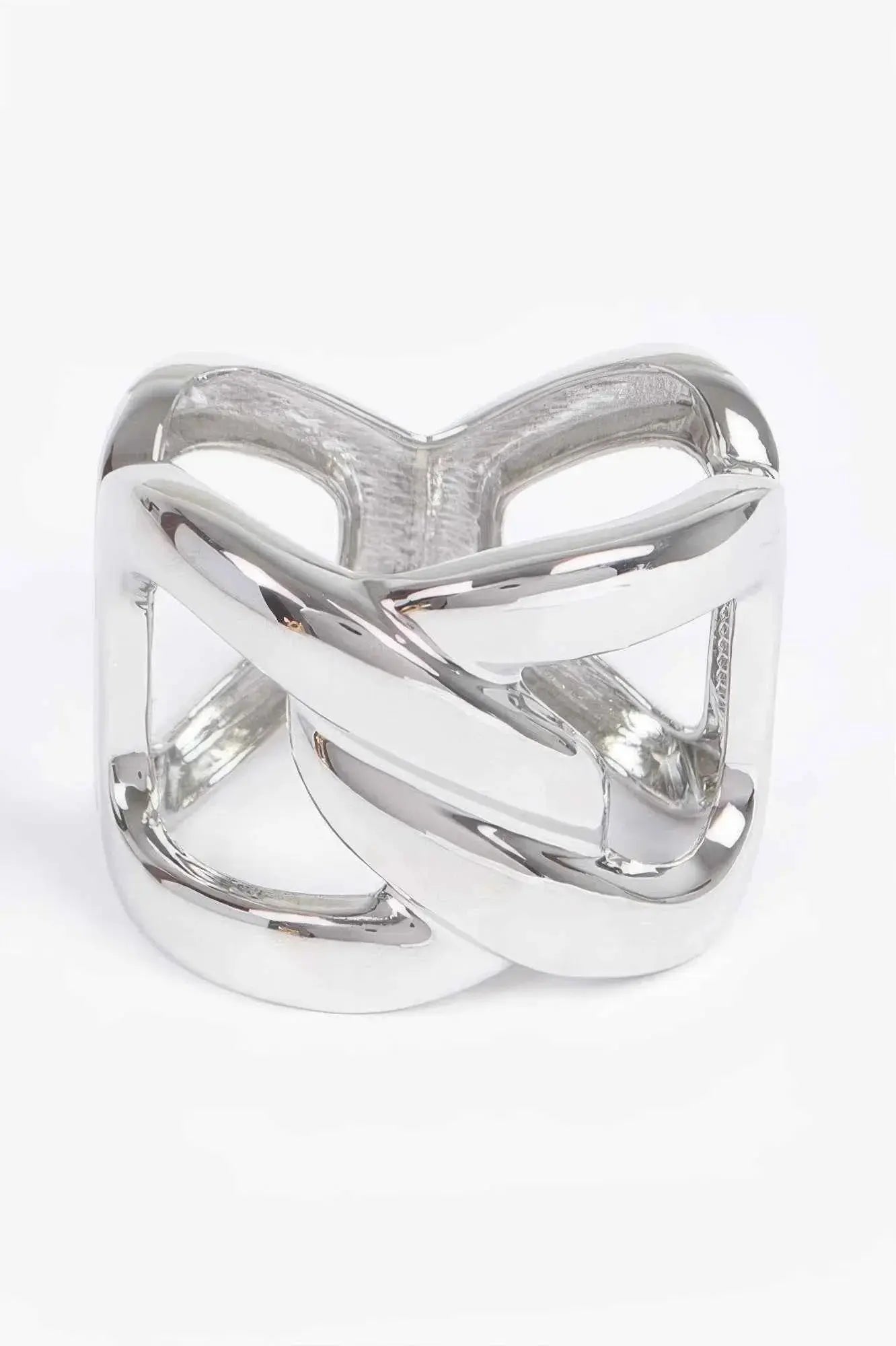 Metal Srping Hinge Cuff - Mr Lou’s Place