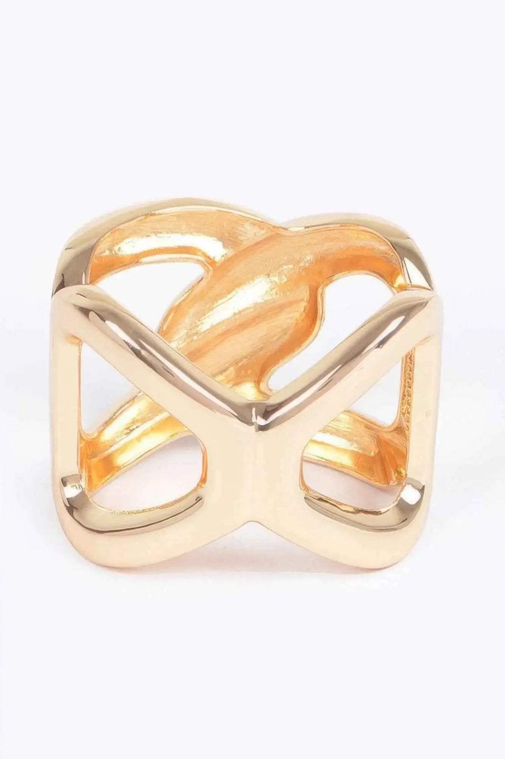 Metal Srping Hinge Cuff - Mr Lou’s Place