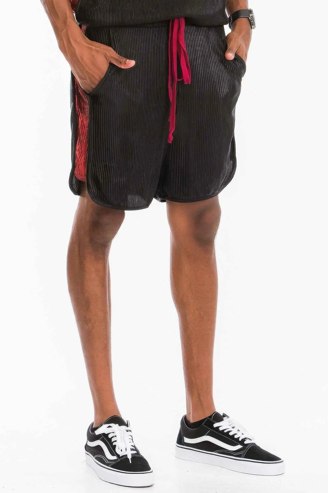 Metallic Flick Shorts - Mr Lou’s Place