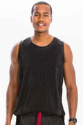 Metallic Flick Tank Top - Mr Lou’s Place