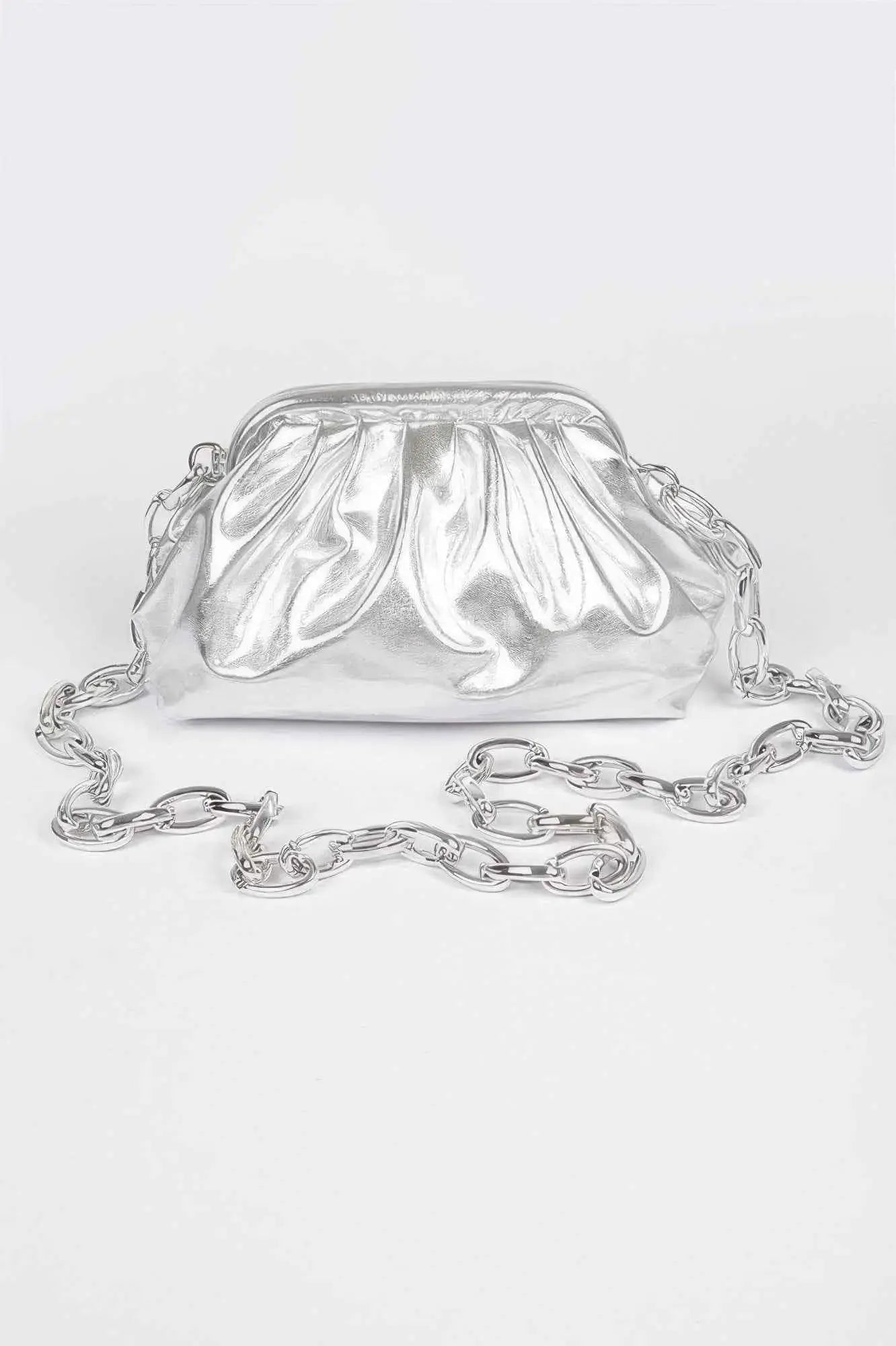 Metallic Pouch W Ccb Resin Chain - Mr Lou’s Place