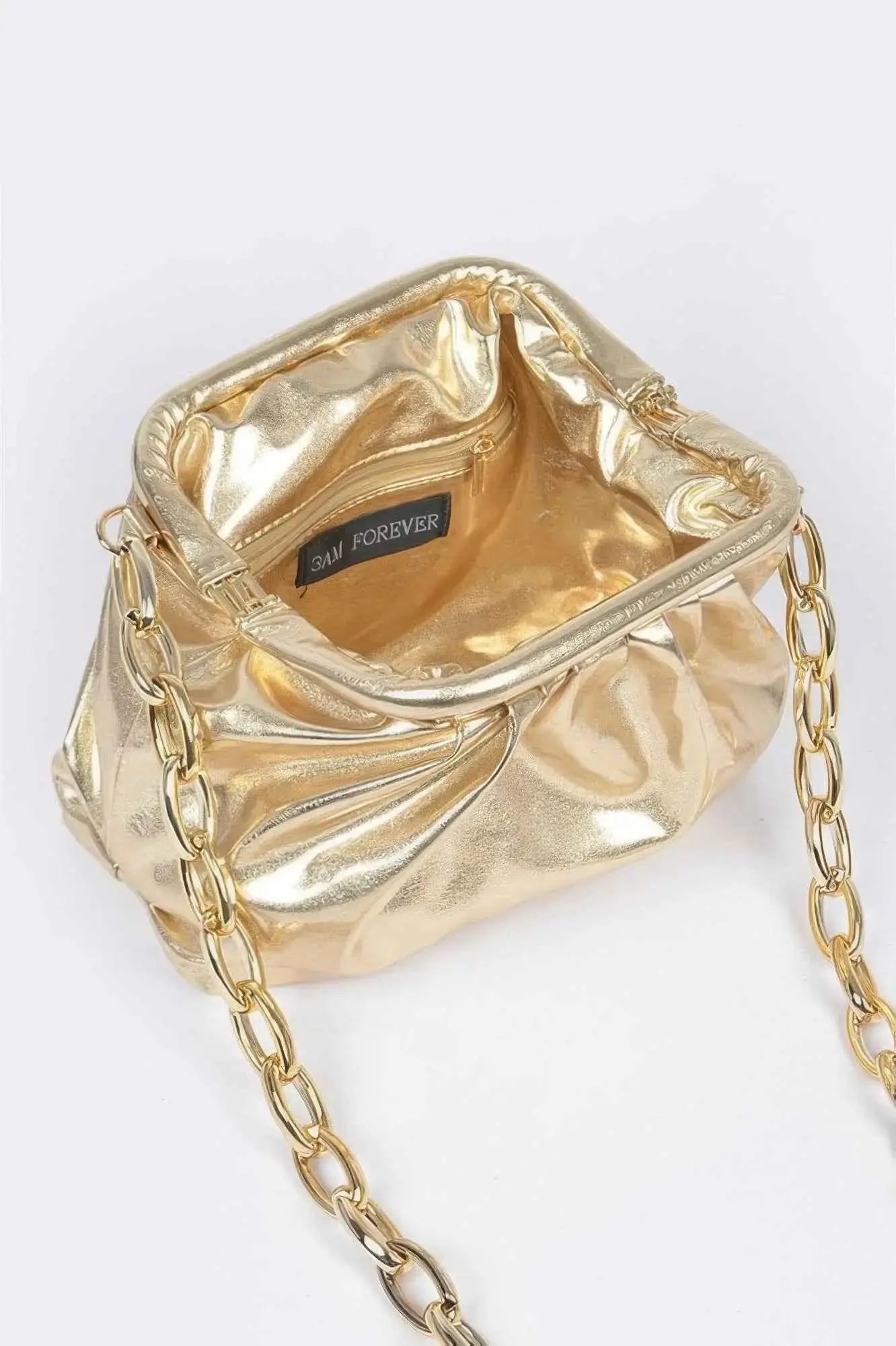 Metallic Pouch W Ccb Resin Chain - Mr Lou’s Place