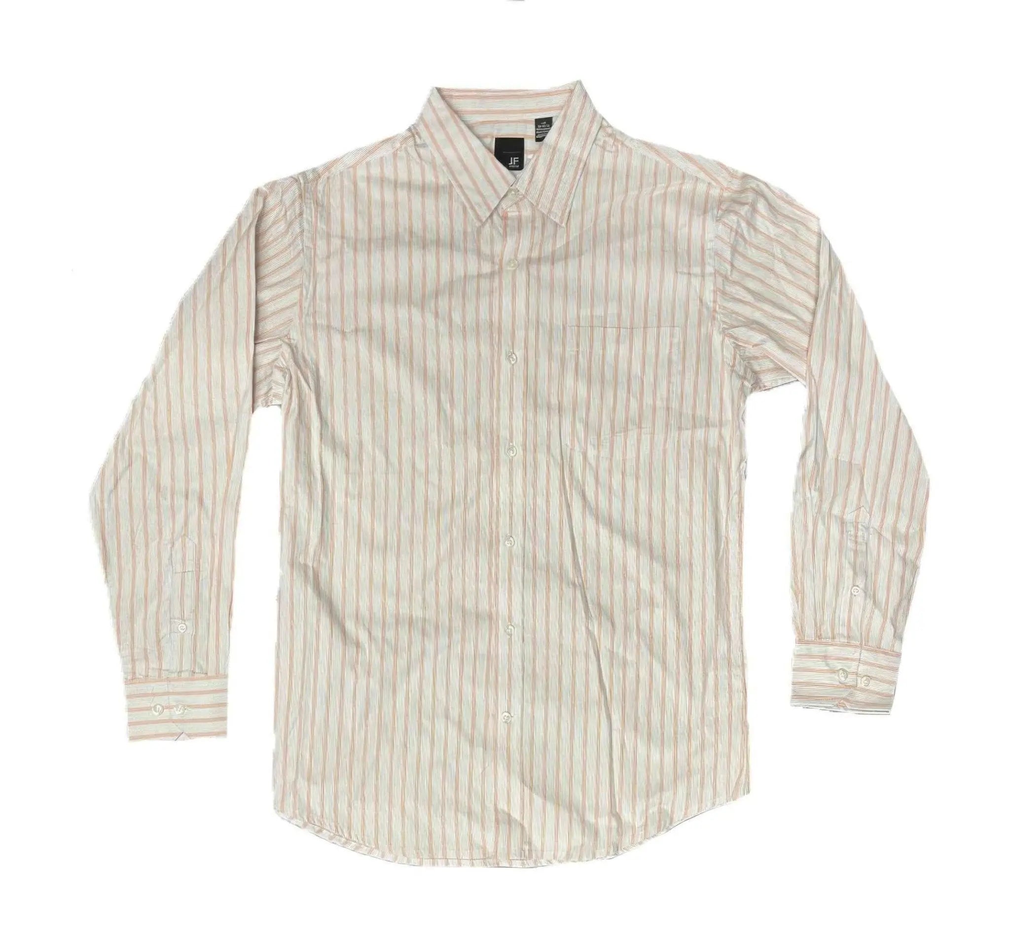 Michael Brandon Long Sleeve Striped Shirt - Mr Lou’s Place