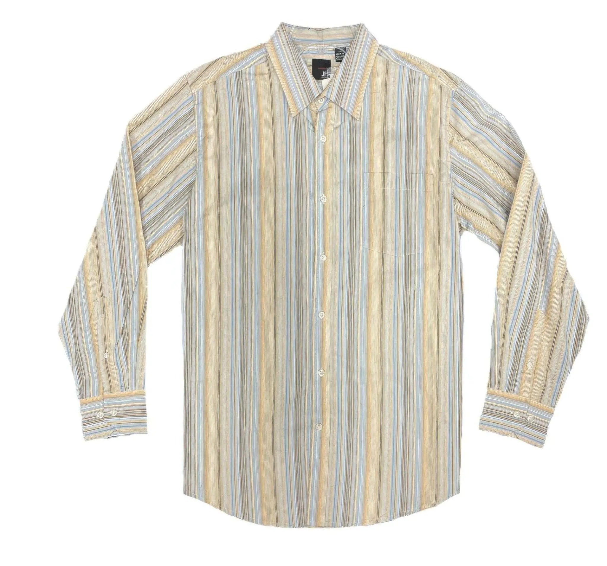 Michael Brandon Long Sleeve Striped Shirt - Mr Lou’s Place