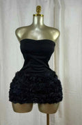 Midnight Rose Garden Mini Dress - Mr Lou’s Place