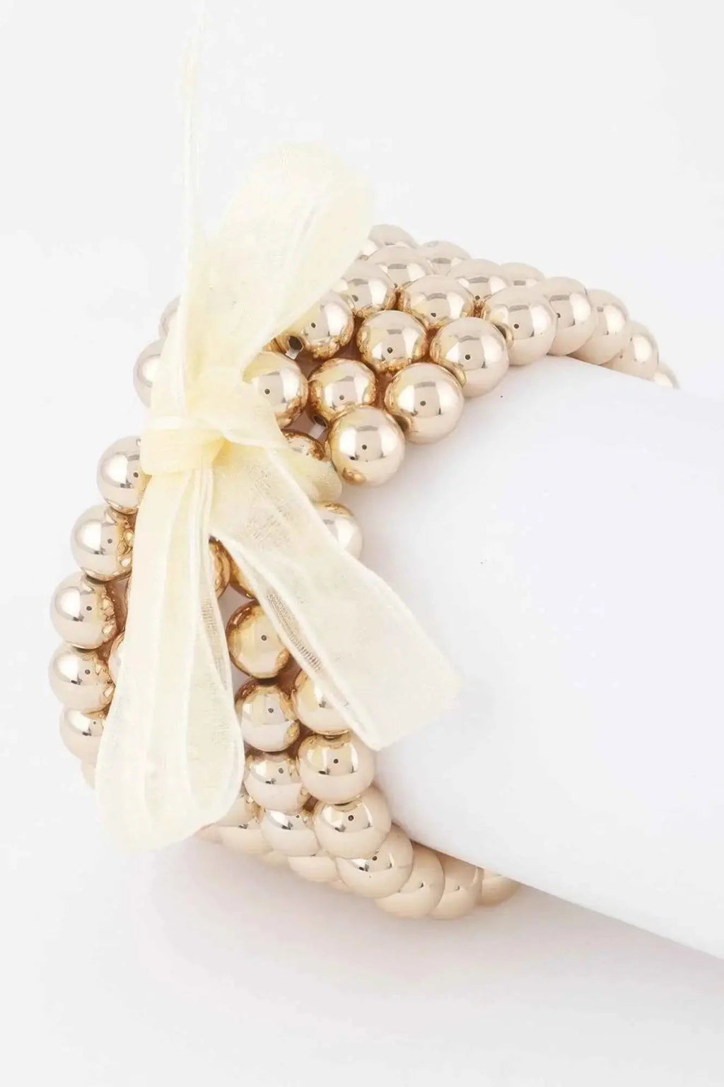 Multi Beaded Ribbon Bracelet - Mr Lou’s Place