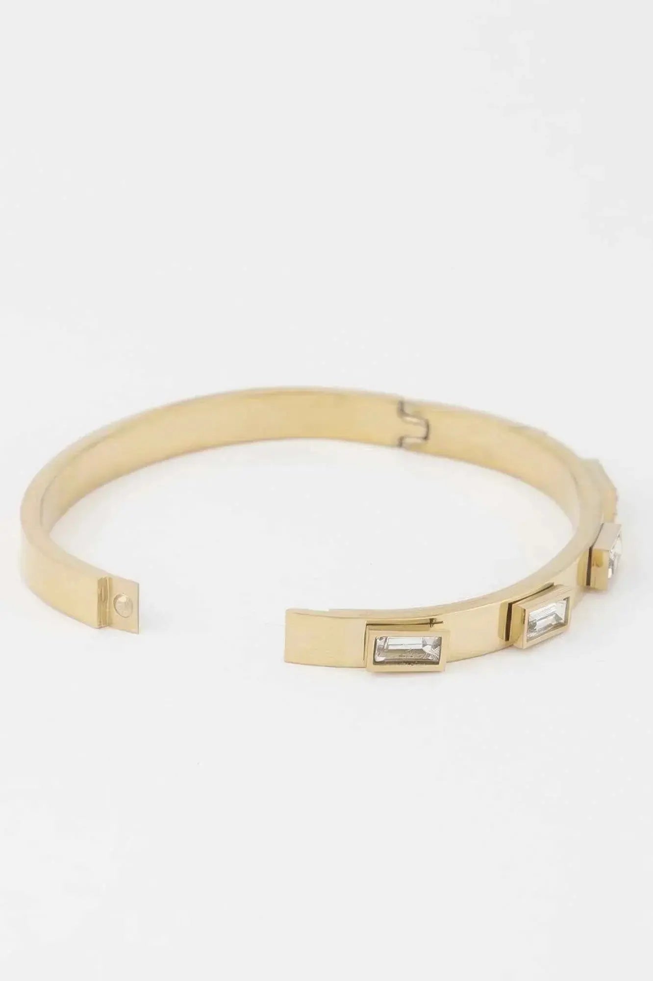 Multi Crystal Clasp Bracelet - Mr Lou’s Place