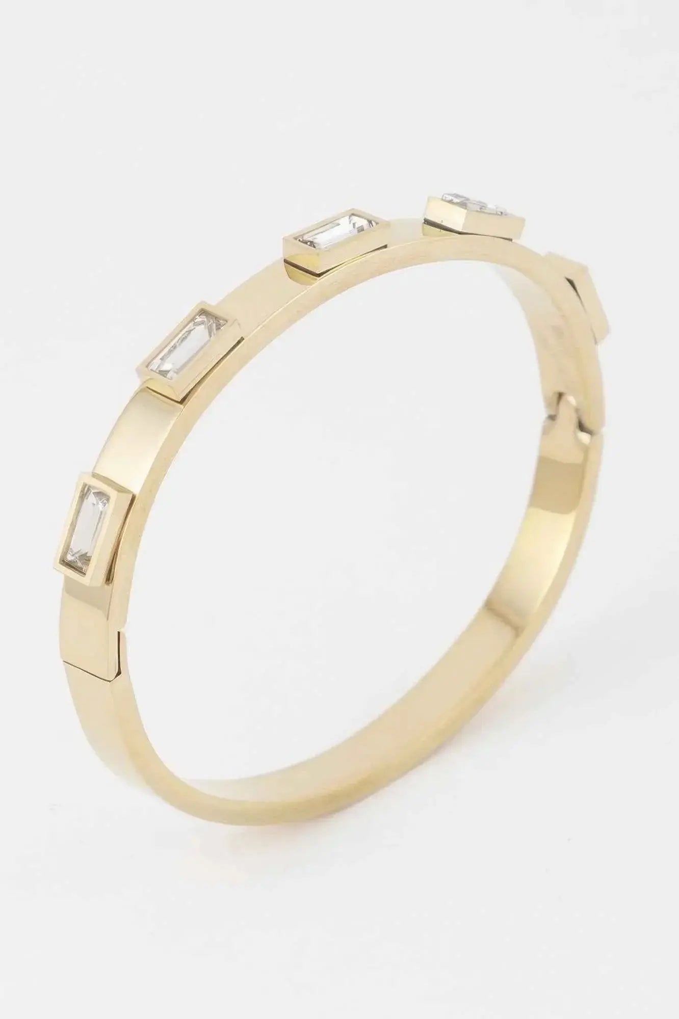 Multi Crystal Clasp Bracelet - Mr Lou’s Place