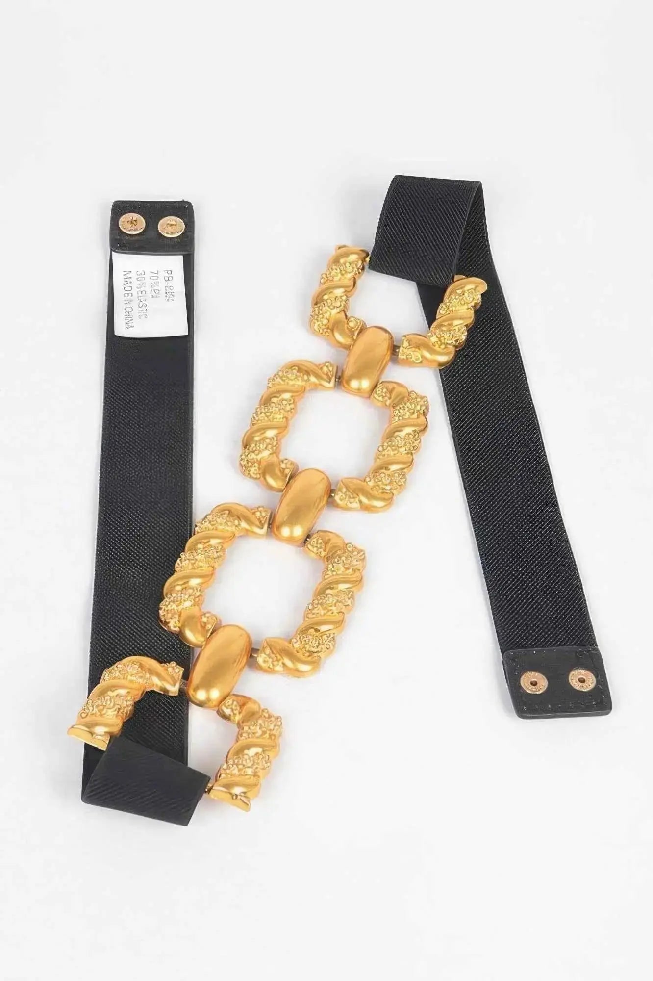 Multi Metal Buckle Elastic Belt - Mr Lou’s Place