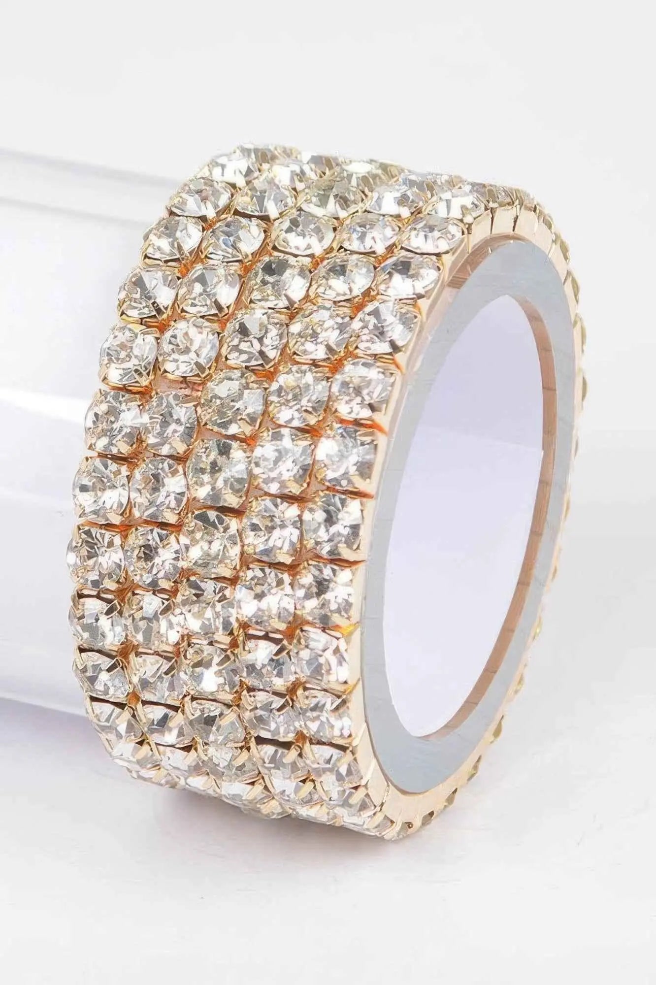 Multi Rhinestone Stretch Bracelet - Mr Lou’s Place