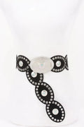 Oval Studded Statement Belt - Mr Lou’s Place
