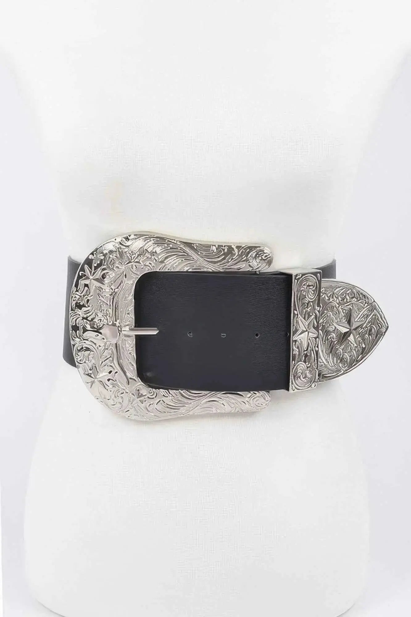 Oversized Buckle Plus Size Belt - Mr Lou’s Place