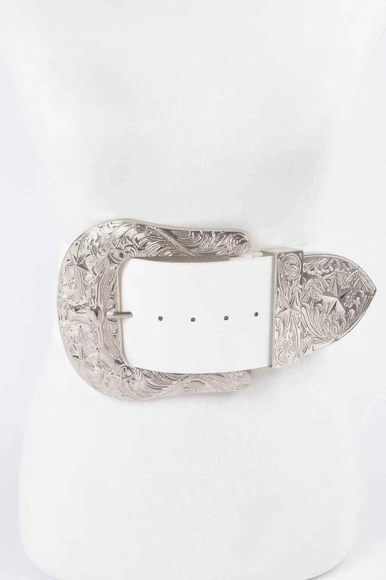 Oversized Buckle Plus Size Belt - Mr Lou’s Place